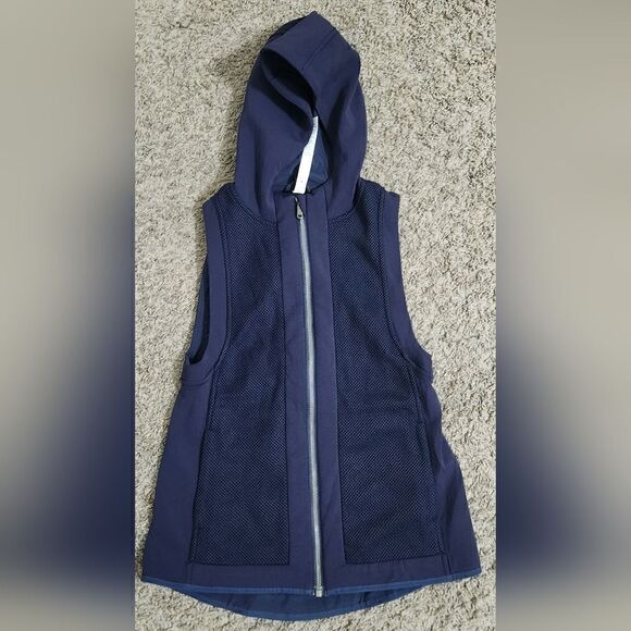 Lululemon The Spaces In-Between Vest navy blue size 4 - Picture 12 of 15
